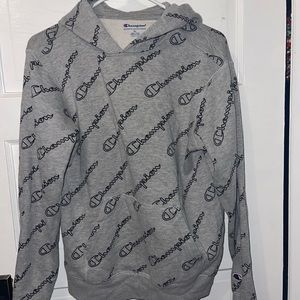 XL grey kids Champion sweatshirt